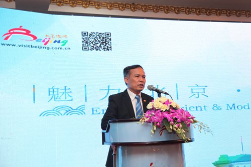 Phó Tổng Cục trưởng Tổng cục Du lịch Ngô Hoài Chung phát biểu tại hội nghị